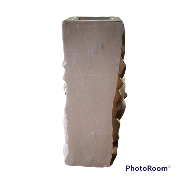 Vintage Ceramic Celestial Sun Moon Candle Holder - Picture 10 of 13